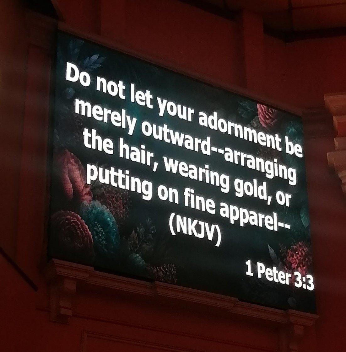 Sirpaulmaina's tweet photo. Work more on your heart than you do on your appearance. 
#JCCSundayService https://t.co/CMw7JoHSQ7