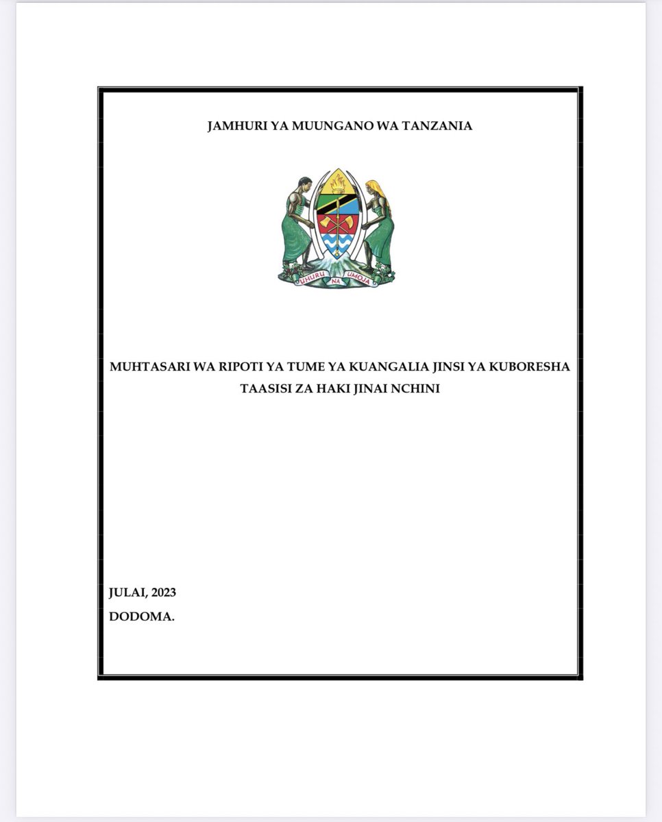 PMadeleka's tweet photo. TUME YA HAKI JINAI IAMINIWE:

Naomba kutoa TAHADHARI kwa watanzania kuwa MAKINI na baadhi ya watu WAONGO. Tume ya HAKI JINAI (Tume ya Chande) 👇 ilishatoa RIPOTI kwamba; TAASISI ZOTE ZA HAKI JINAI NI MBOVU. Jamani, TUIAMINI TUME. Wapuuzeni WAONGO WOTE wanaosema KINYUME na TUME. https://t.co/ekss40Tmyd