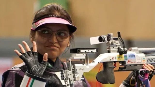 ChouhanShivraj's tweet photo. Kudos to Elavenil Valarivan, Vidarsa K Vinod and Sonam Uttam Maskar on bagging Silver Medal in the Women’s 10m Air Rifle Team event at the #AsianGames2026.

Your outstanding performance has made the nation proud and set the tone for India’s campaign at the Games. Wishing you continued success in the events ahead.