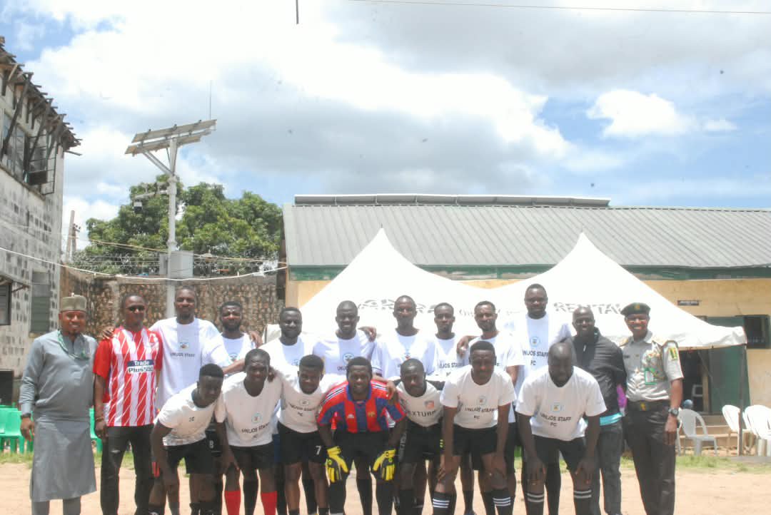 CorrectionsNg's tweet photo. NCoS PLATEAU STATE COMMAND KICKS OFF PEACE AND UNITY FOOTBALL TOURNAMENT TAGGED "BEHIND THE WALLS PEACE TOURNAMENT". For more details please click on the link below:https://t.co/6EAfvgs6Cz https://t.co/PSYZJ2BuOi