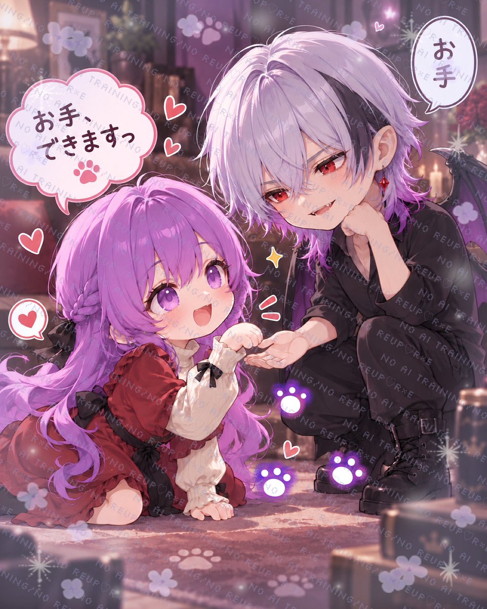 mousou_Death's tweet photo. わんっ🎀🐶🐾😈 https://t.co/Wq7zinRklu