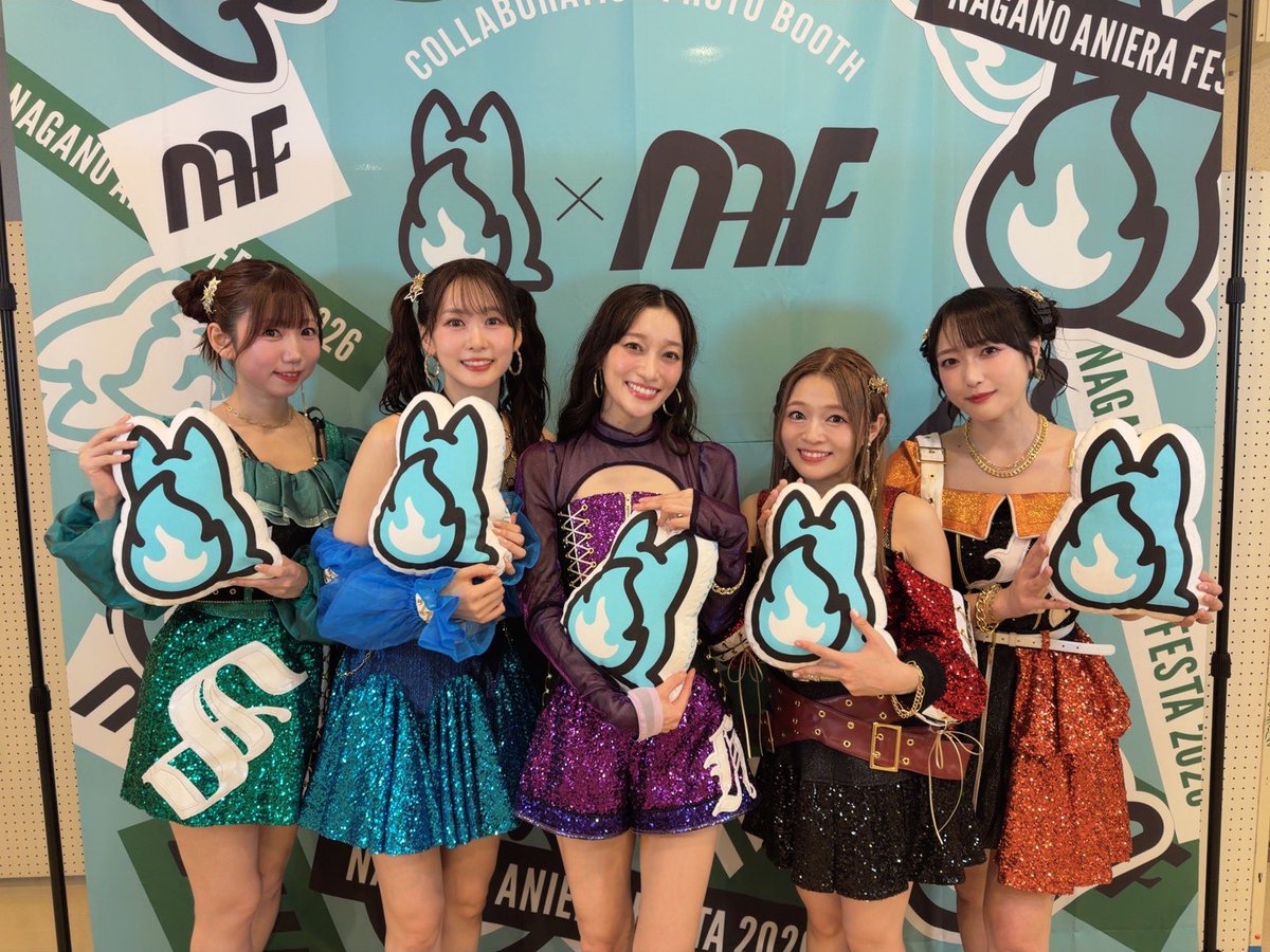 iRis_w_yuki's tweet photo. ナガノアニエラフェスタ！！！

i☆Risは2年振り！ありがとうございました🍏

盛り上がりがとんでもなかった！！！
みんな横アリも来てねっ🎡

珍しくでこだしヘアしてみたけど新鮮だった☺️

#アニエラ
#NAF26 https://t.co/DUKbtPV36s