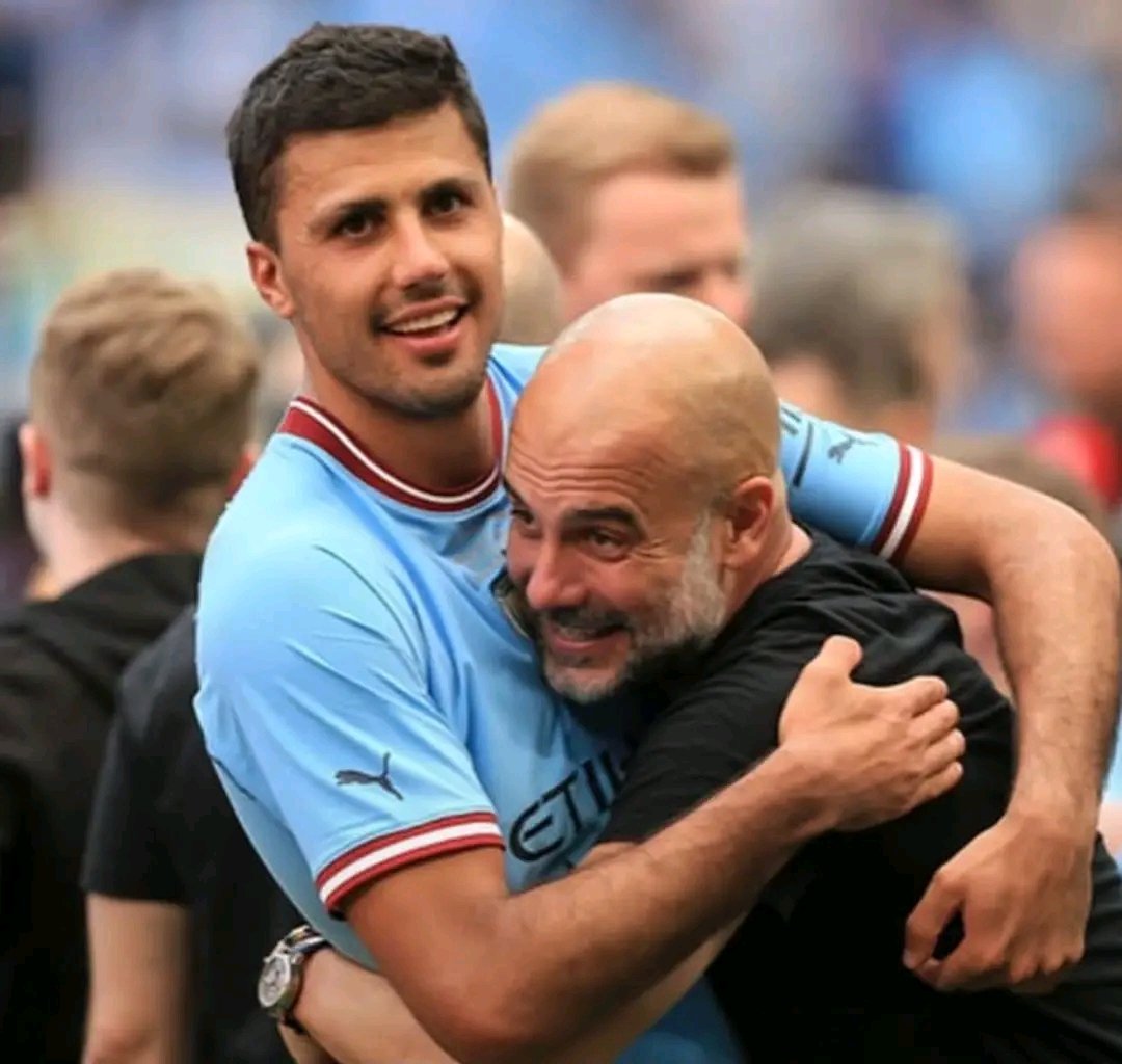 AttaBoyFootball's tweet photo. 🚨🎙️ Rodri: “Pep always told me there’s no system that can beat you if you keep the ball.

That lesson stayed with me. Be calm, don’t lose the ball, control the game.

And that’s exactly what I’m trying to apply now at Barcelona.” https://t.co/4WqL1guCpd