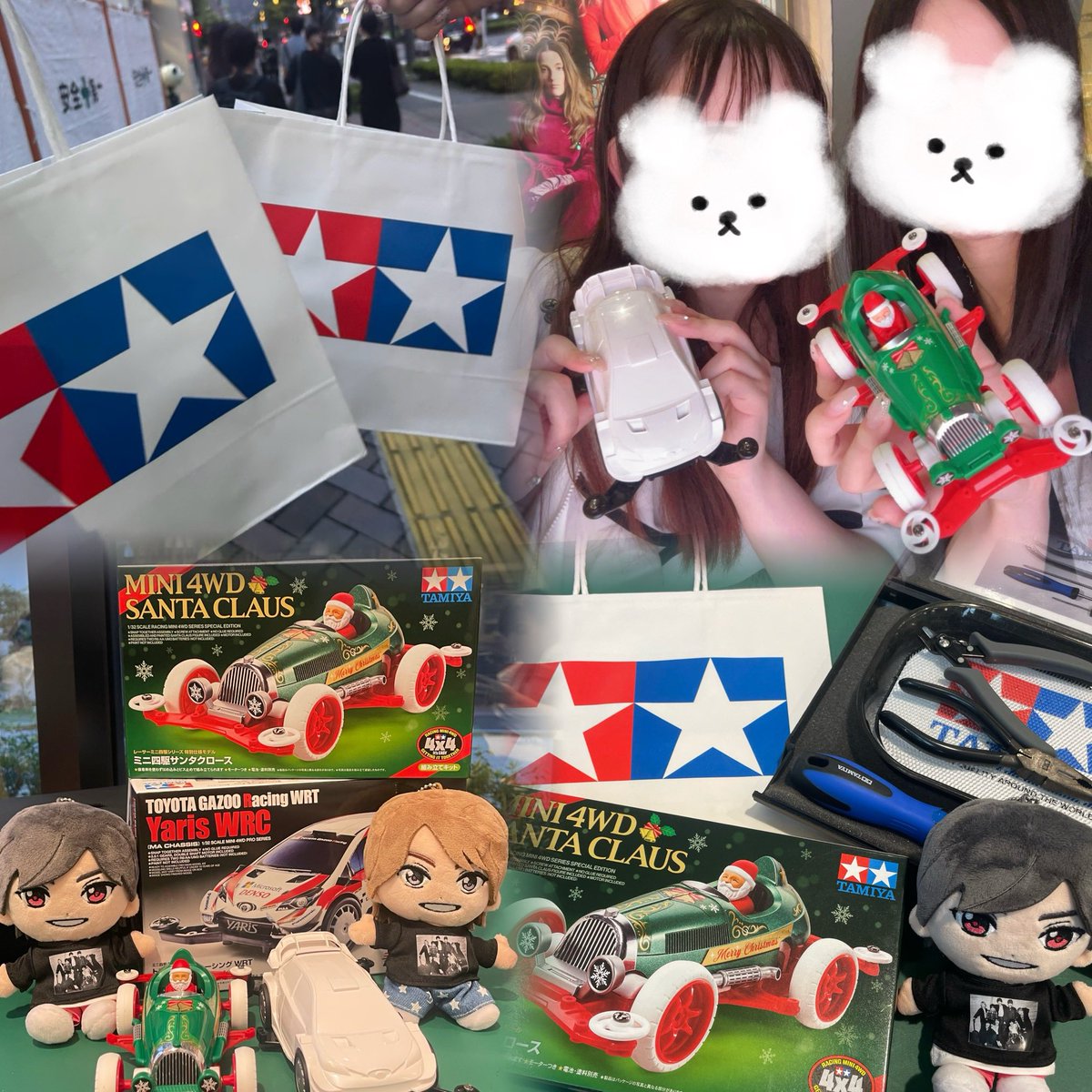 _z31ppc's tweet photo. メリークリスマス！時代を超えて⭐️作りに行ってきた〜〜🎶２時間半くらいかかったよｗｗｗデジタルデトックスにもなり、店員さんも優しくて楽しかった😻😻また作りに行く〜〜！！ https://t.co/AyOxitC87B