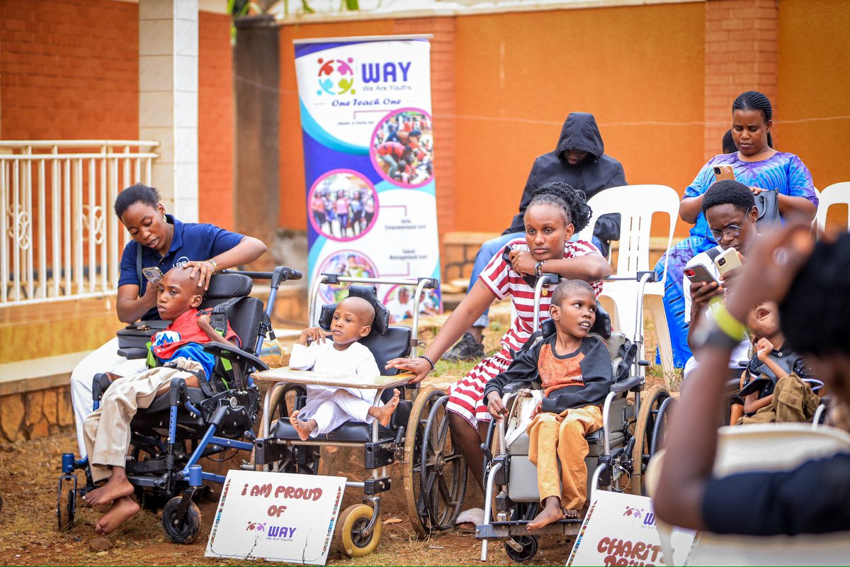 WeAreYouthsUg's tweet photo. Every smile we witnessed at Children’s Union Rehabilitation Center reminded us why we do what we do. ❤️

The children are not defined by their disabilities. They are children with dreams, talents, potential and a right to be loved and included.

#WAYCharityDrive https://t.co/ePxn9CrgJZ