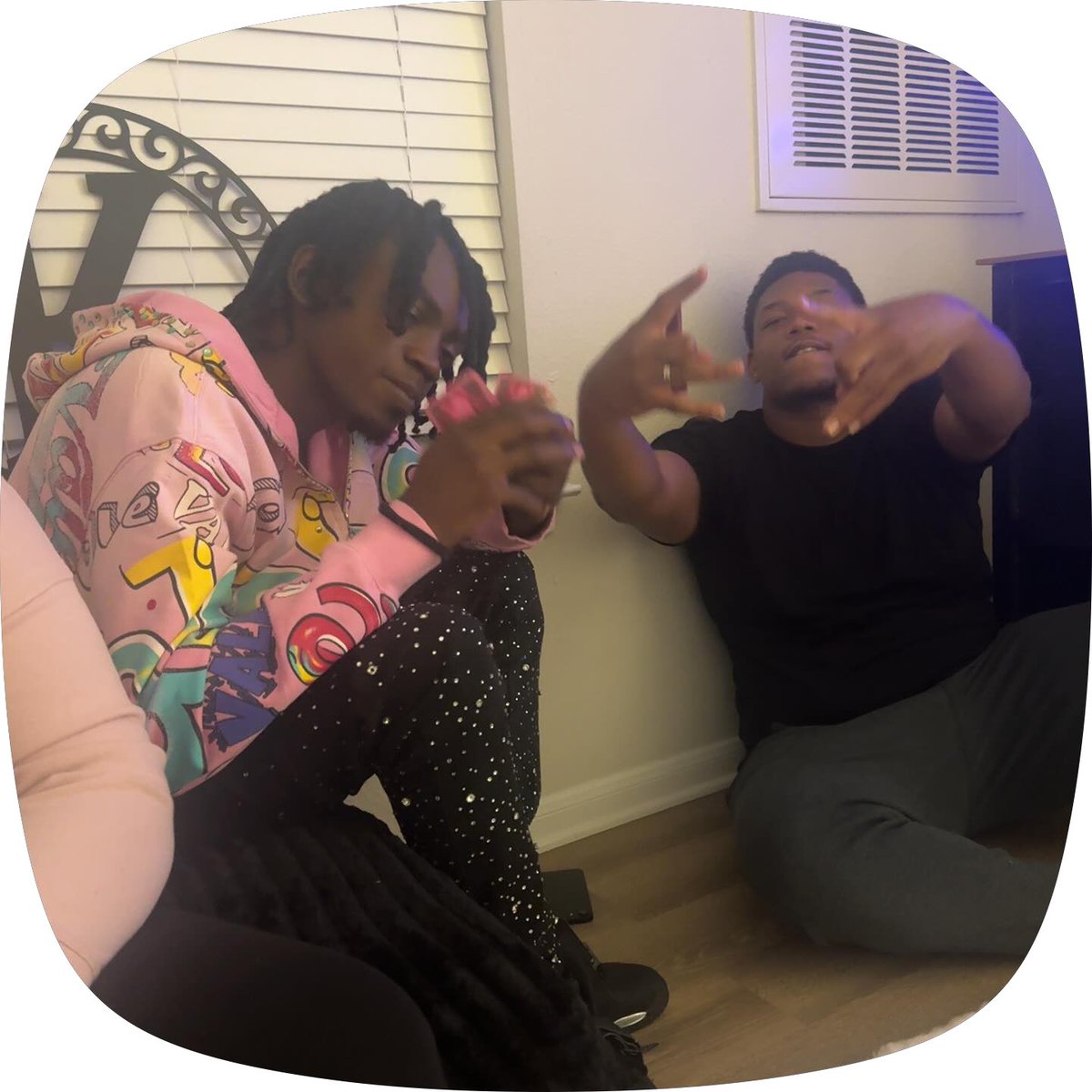 bigfiftyball's tweet photo. love when me &amp; my people get together, &amp; before eb left we took shots for my baby💔🩵😞 https://t.co/b8SEy1oLYD