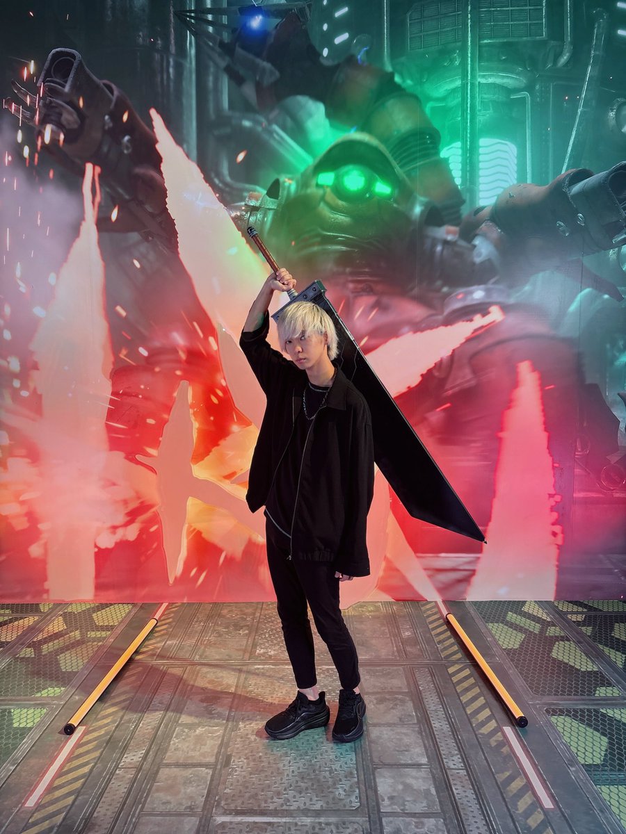 Taroumaru81's tweet photo. 推しメンの獄門浴びれて幸せ
どんな時もソルジャーの誇りは手放しません

#TGS2026 #東京ゲームショウ30th https://t.co/P6MGjK4Kb7