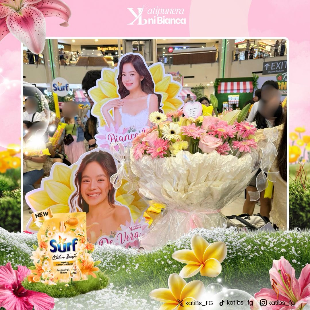 KatiBs_FG's tweet photo. GIFTS FOR BIANCA 💝

Flowers and pastries personally delivered to our girl, @biancadeveraa! We are always proud of you, Caca! Congratulations on your new endorsement. 🎊 

#BDVerifiedPassionFruitBloom
#SurfNatureFreshFabcon
#KatipuneraNiBianca