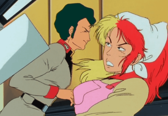 Shigerious's tweet photo. キャラ・スーンがジュドーの仲間の扱いになってた時期があり、何故かZZの後半OPに登場している。

このまま仲間のままでいて欲しかったなあ。

ブライトの波乱の生涯で1番楽しそうな職場だし。 https://t.co/BvJaKqsRwG