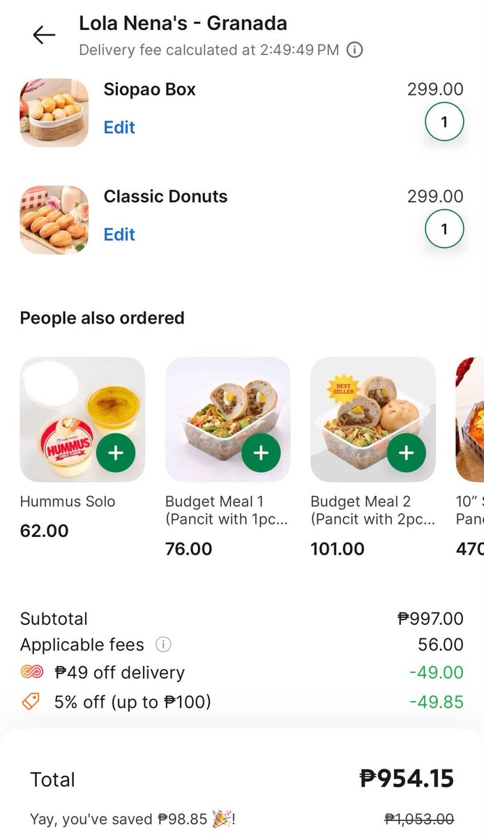 heidaine's tweet photo. Some cravings are just more sulit on Grab. Get up to ₱100 OFF on selected app-exclusive spots. Only on GrabFood, so check your favorites before you order. https://t.co/1dtS6TEosn