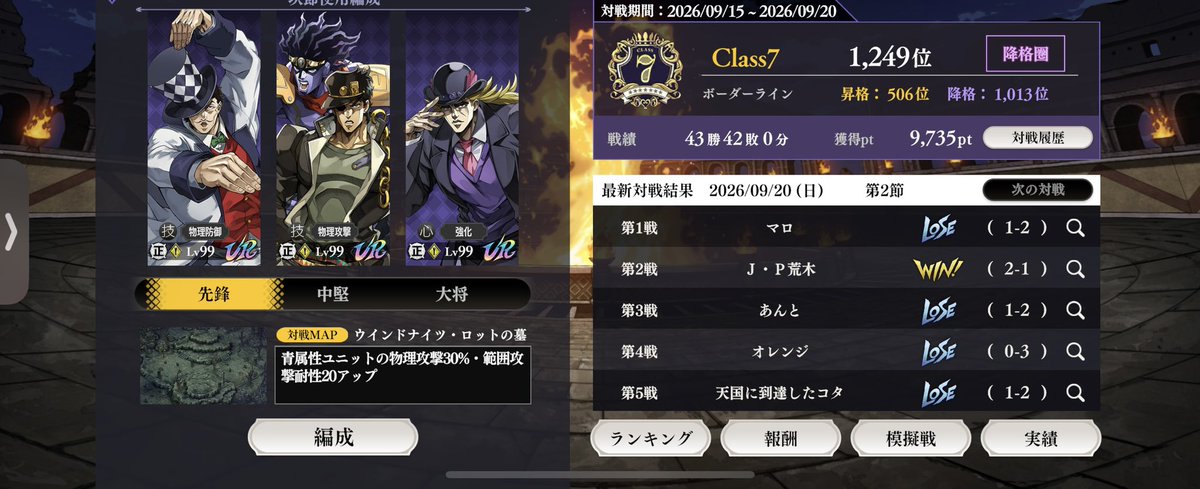 74Justforfun's tweet photo. @natsudash72 大将パがジャン負けしまくって自分もやばいです👍 https://t.co/wzFs4HDucm