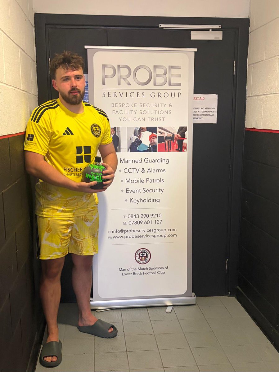 lowerbreck's tweet photo. The Probe Services MOM went to @jbickerstaffe_ who came in to help out and under immense pressure stepped straight up…his save at 1-0 was as good as a goal and helped us build on the back of it…👏🏻👏🏻 https://t.co/tfjZwiVa2w