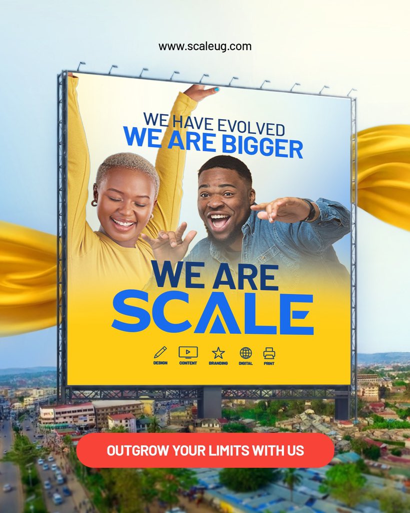 Trissy001's tweet photo. We have evolved, we are bigger.

Welcome to SCALE , a creative growth partner built for bigger ideas, stronger brands and greater visibility.

#WeAreSCALE #BiggerIdeasAhead https://t.co/7IeIWLDndF