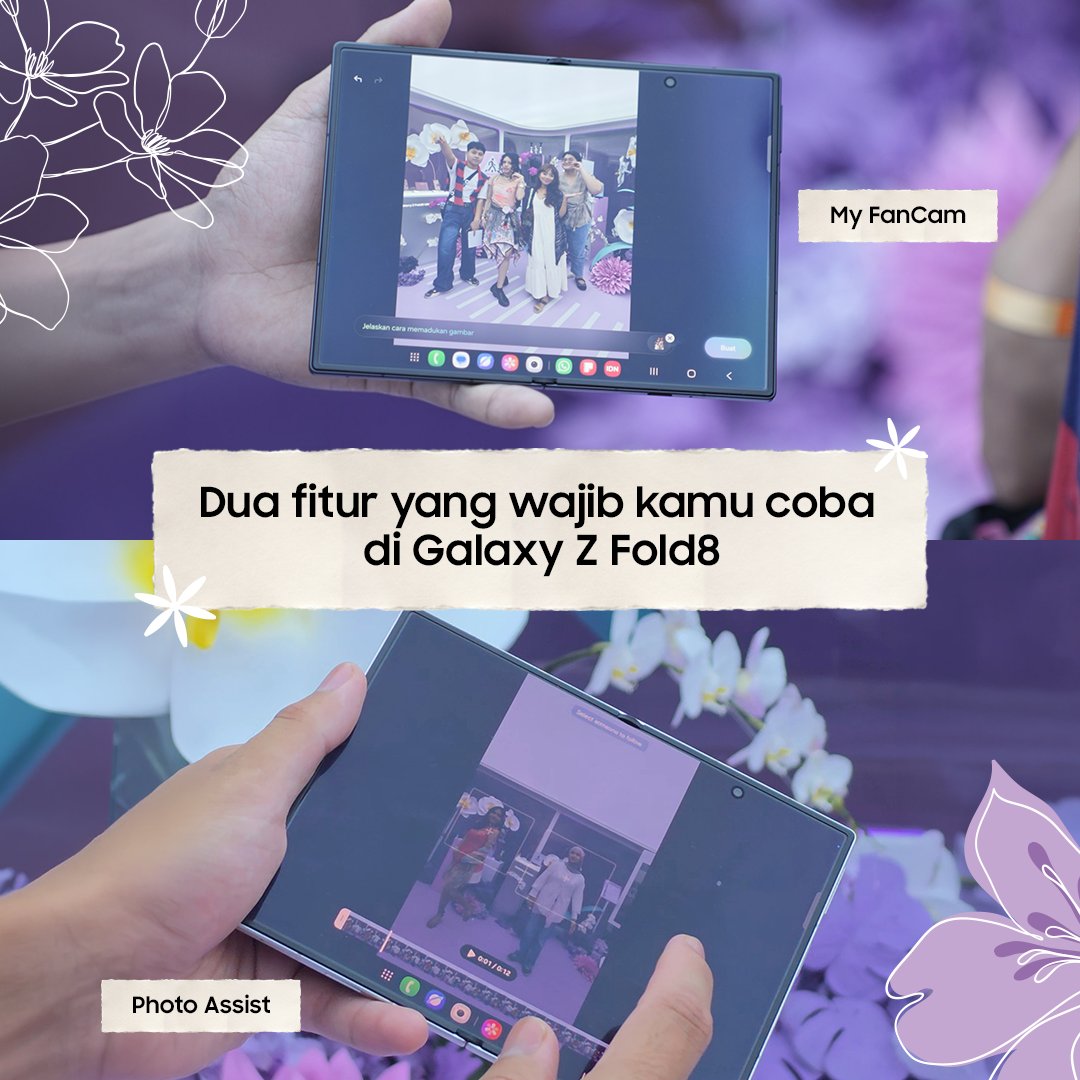 samsungID's tweet photo. Hari terakhir! Reply buat yang hadir ke ‘Island Girl’ no na Album Release Pop-Up Experience🤩✨ 

Jangan lupa kamu wajib ke Galaxy Experience Zone yang ada di lantai 1, dan langsung eksplor fitur-fitur keren di Galaxy Z Fold8 ini😉 Ada berbagai hadiah menarik menunggu kamu, lho!

#GalaxyZFold8 #GalaxyZFold8Ultra #FoldTheDoubt #UnfoldIslandGirlExperience 

#GalaxyAI
