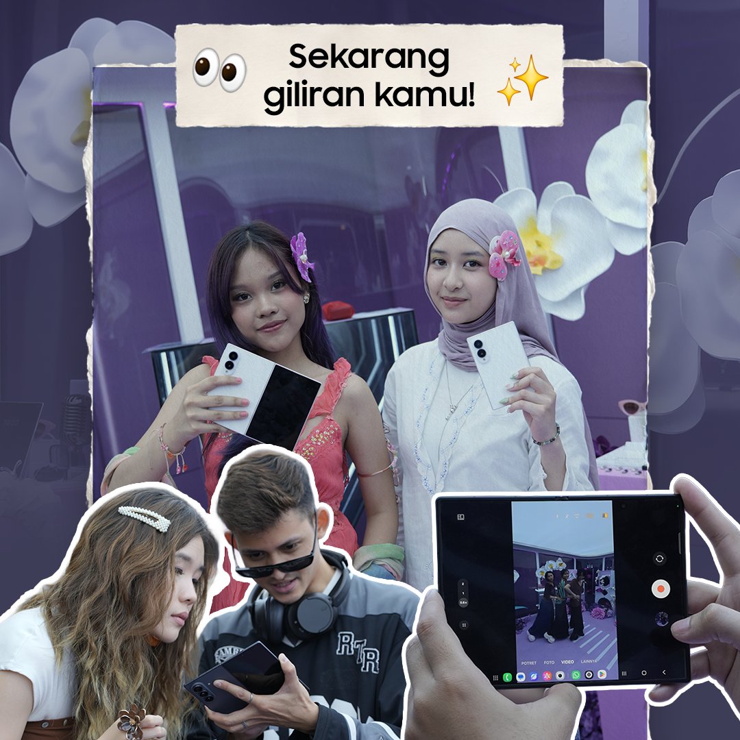 samsungID's tweet photo. Hari terakhir! Reply buat yang hadir ke ‘Island Girl’ no na Album Release Pop-Up Experience🤩✨ 

Jangan lupa kamu wajib ke Galaxy Experience Zone yang ada di lantai 1, dan langsung eksplor fitur-fitur keren di Galaxy Z Fold8 ini😉 Ada berbagai hadiah menarik menunggu kamu, lho!

#GalaxyZFold8 #GalaxyZFold8Ultra #FoldTheDoubt #UnfoldIslandGirlExperience 

#GalaxyAI