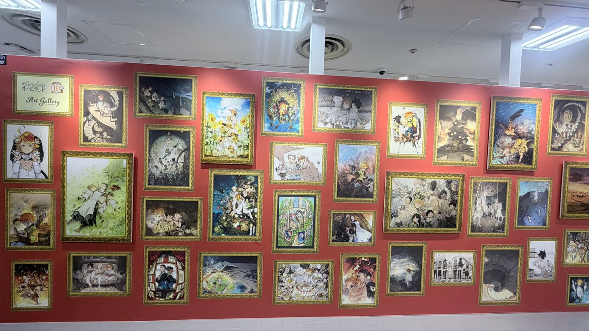 AitA_'s tweet photo. 約束のネバーランド
10周年ショップ行きました🦉🗝️ https://t.co/WkrRVrASut