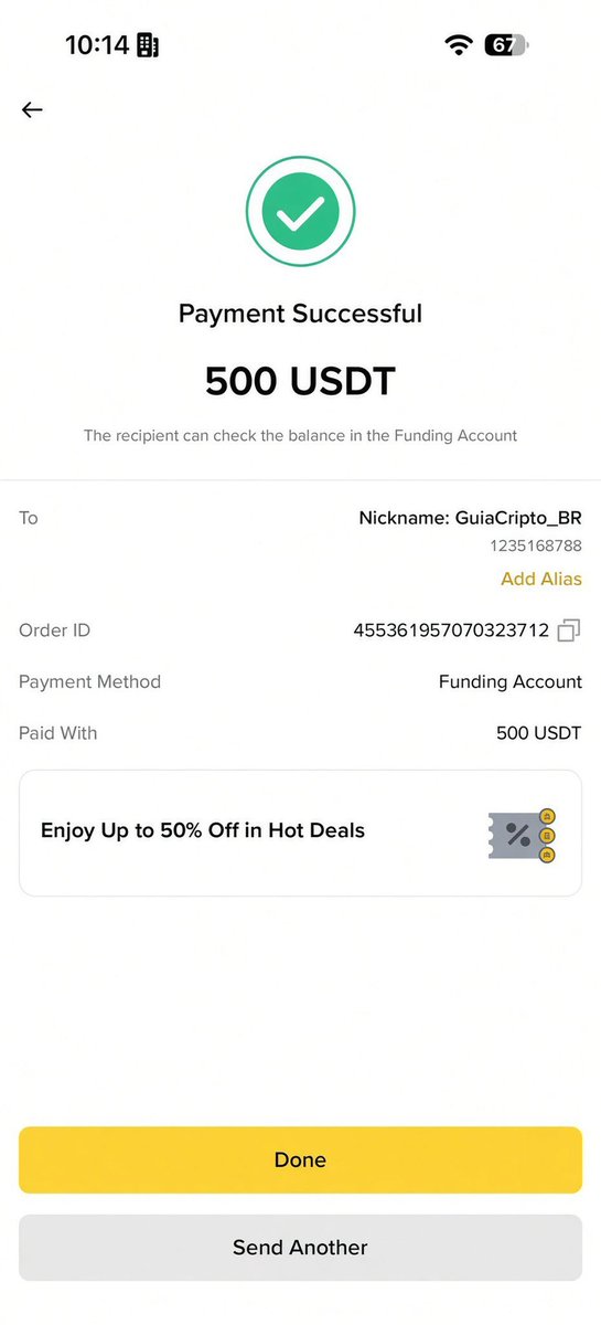aiwithaman's tweet photo. Sent $500 to new UID 373301015, 1235168788 and 507211655 🔥

I will send $500 to 5 more people today 🤑

Comment your Binance UID or wallet address below 👇 https://t.co/8CyUrEUasY