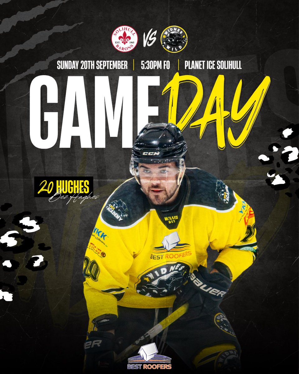 WidnesWild's tweet photo. 𝗚𝗔𝗠𝗘𝗗𝗔𝗬 𝗢𝗡 𝗧𝗛𝗘 𝗥𝗢𝗔𝗗! 🚌

It’s gameday as your Wild head to Solihull to take on the Barons! 🙌

After a firepower third period in Leeds yesterday, the squad are back on the road looking to finish the weekend with a BIG six points! 👀

#LETSGOWILD #REWILDING https://t.co/HaJzb2G4ii