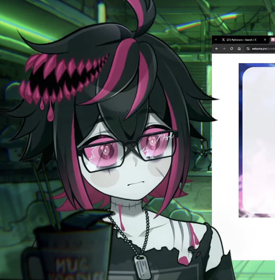 TopazScorpio's tweet photo. He looks good in pink 🩷
(He’s so fucking cute I can’t wait to see him be more expressive!!!! >////<

#phisnom https://t.co/PAeIfLa5sW