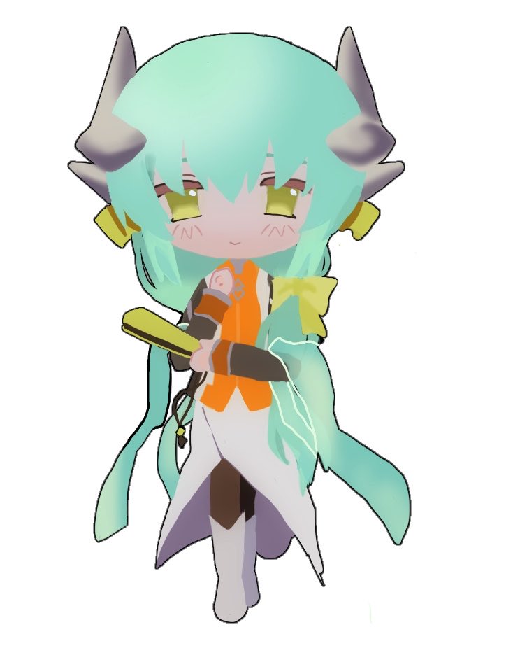 hotateeeee_0000's tweet photo. ミニキャラ難しい https://t.co/xgMJGBJugm