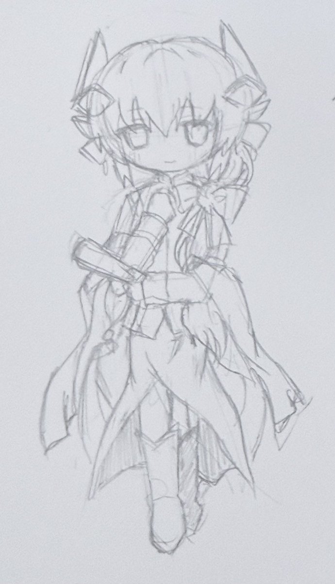 hotateeeee_0000's tweet photo. ミニキャラ難しい https://t.co/xgMJGBJugm