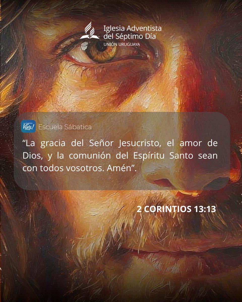 dadgab_2002's tweet photo. LA GRACIA DE JESÚS

Dejó el cielo para hacerse pobre. La gracia no se gana, se recibe. Invita a un amigo: https://t.co/tNaIyIqaxy

#173AñosCumpliendoLaMisión #unavoz27 #integradosenlamisión #adventistasuruguay https://t.co/a6kFg9F6HF