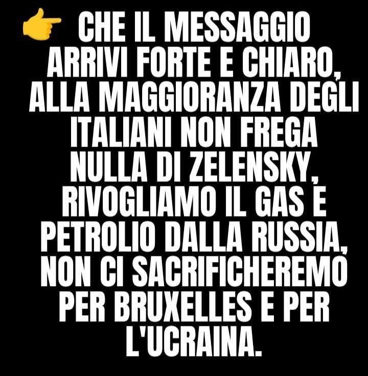 Gingio5's tweet photo. Un chiaro messaggio per i politici italiani
@Palazzo_Chigi 
@Montecitorio 
@SenatoStampa https://t.co/ZOOZUf3NdE