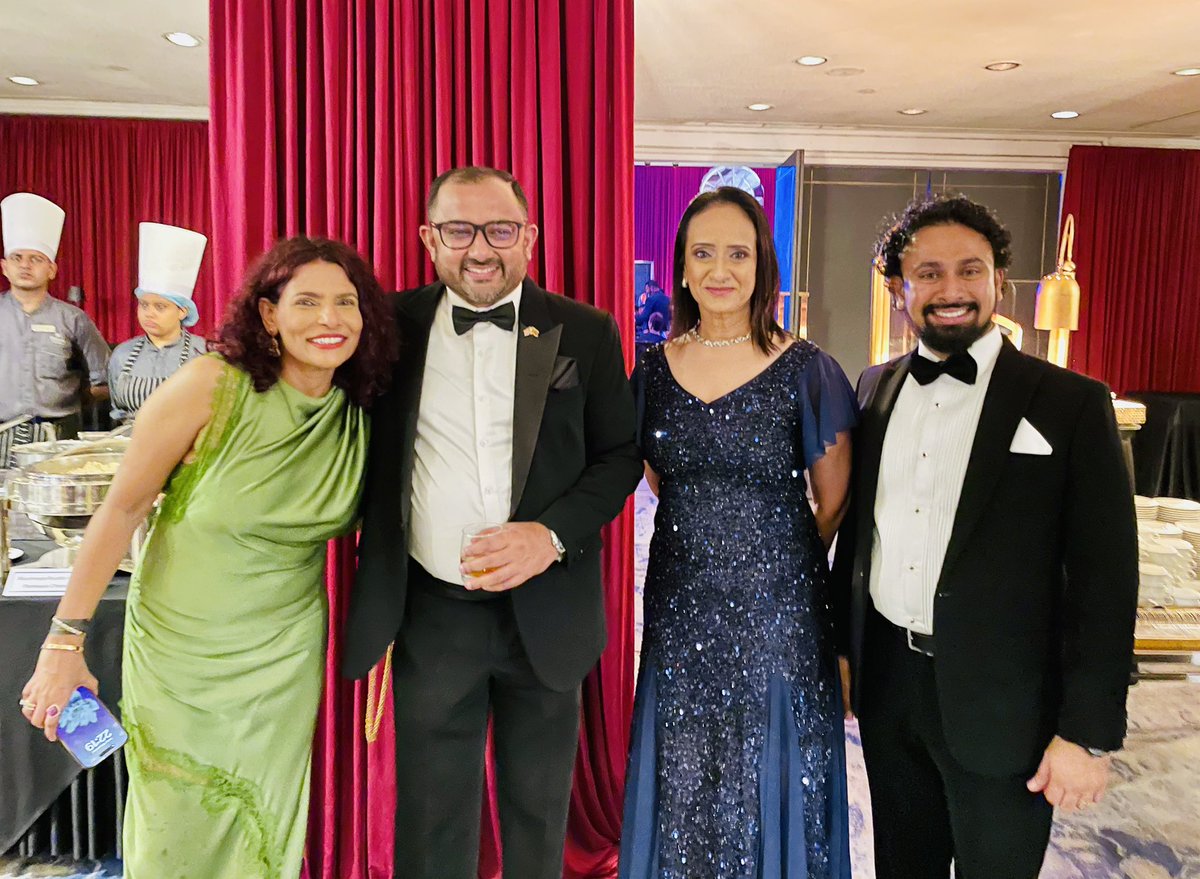 glsandun's tweet photo. An elegant evening at the AmCham Sri Lanka Ball 2026, “The Underground Speakeasy,” at Hilton Colombo. Grateful for warm company and connections across the U.S. Sri Lanka business community. 🇺🇸🇱🇰

#AmChamSriLanka #AmChamBall2026 #HiltonColombo @AmChamLK @neelikat @hiltoncolombo @Citi #SandunHapugoda #TaniaPolonnowitaWettimuny #NeelikaTillekeratne @USEmbSL