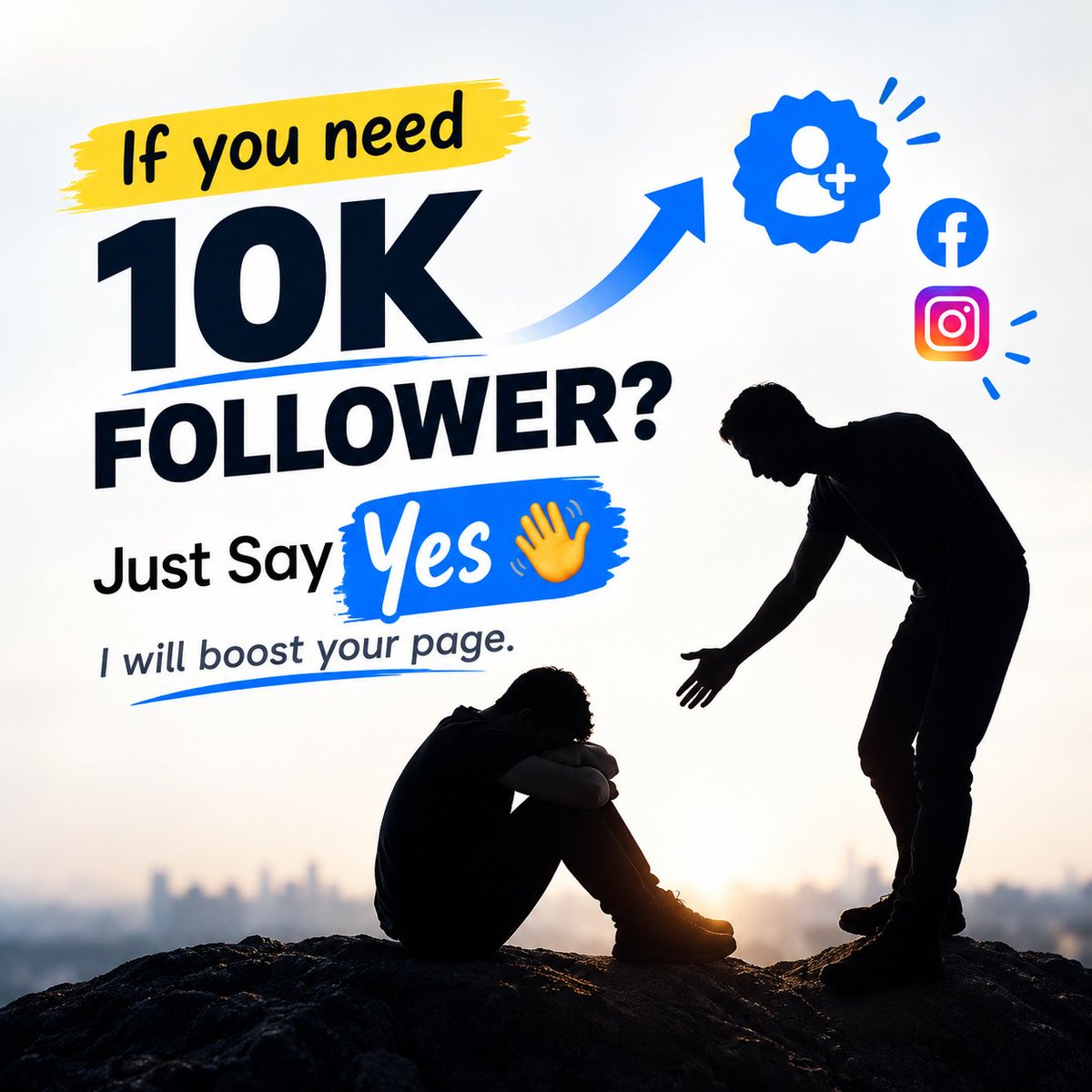 hafizulSMM's tweet photo. Need 10K Followers for Your Facebook or Instagram Page? 
Just say YES! 
I help businesses and creators improve their social media presence through targeted promotion and growth strategies.
✅ Facebook Page Promotion
✅ Instagram Growth
✅ Organic Social Media Promotion https://t.co/sTCu6j8AMm