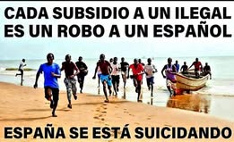 MaykaSpain48's tweet photo. 🇪🇸La mayoría de españoles queremos: * 
- 1. Expulsión de los marroquíes.
- 2. Boicot a todo lo que se produzca en Marruecos.
- 3. Cierre de fronteras por tierra, mar y aire.
- 4. Cortar la electricidad, gas e Internet que llega a Marruecos vía España.
.... https://t.co/QguZaWQxe6