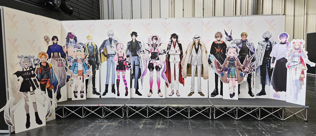 _LillyFraser_'s tweet photo. Niji 2.0! Now they are all here!!! I love Nijisanji ❤️🌈 #vexpo #Vexpo2026 https://t.co/5YGvndFfpl