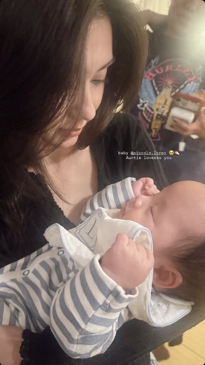 im_sunnieee's tweet photo. Baby Loren, auntie love you 🥺✨

#Lalinalena #ลีน่าลลินา https://t.co/9PNCMGj0bk
