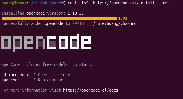 XKeviNguyen's tweet photo. Today I tried OpenCode + Deepseek 4.1 Flash... WOAAAAA https://t.co/e8QFXxmLRc
