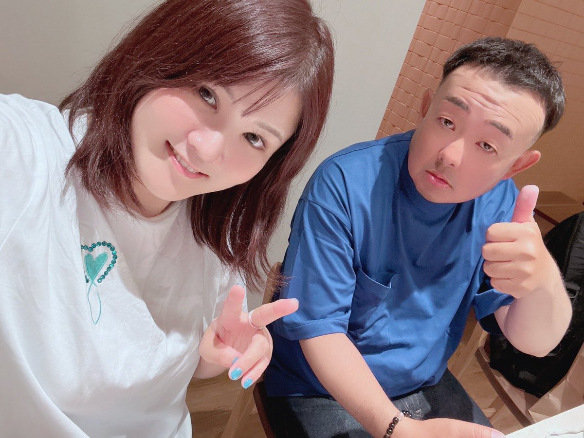nishimura2115's tweet photo. ぶなまゆさんとコラボしました。楽しかった😄 https://t.co/hB7QVTljbe