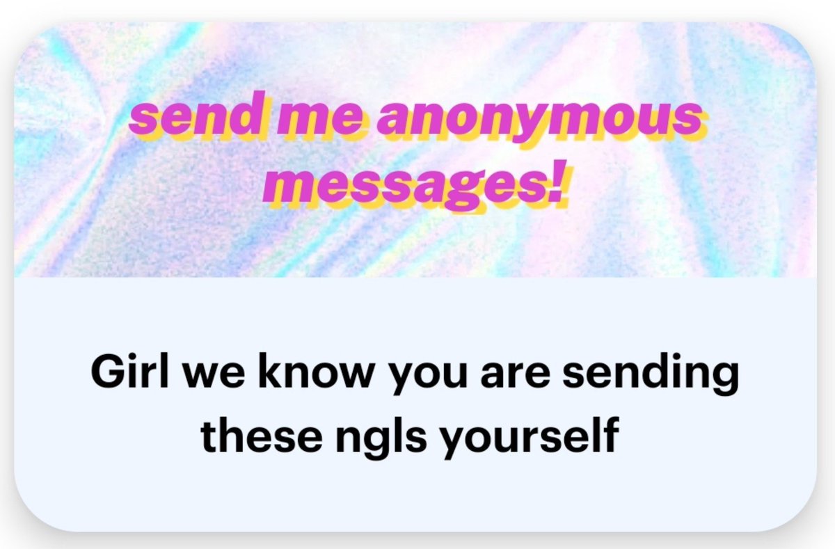 jkfreeyourmutts's tweet photo. dumbasses always saying this 🙄 meanwhile this my ngl inbox for the past 6 hours 😭 i don't even post 10% of what people send me lol https://t.co/zqtglsSEt8