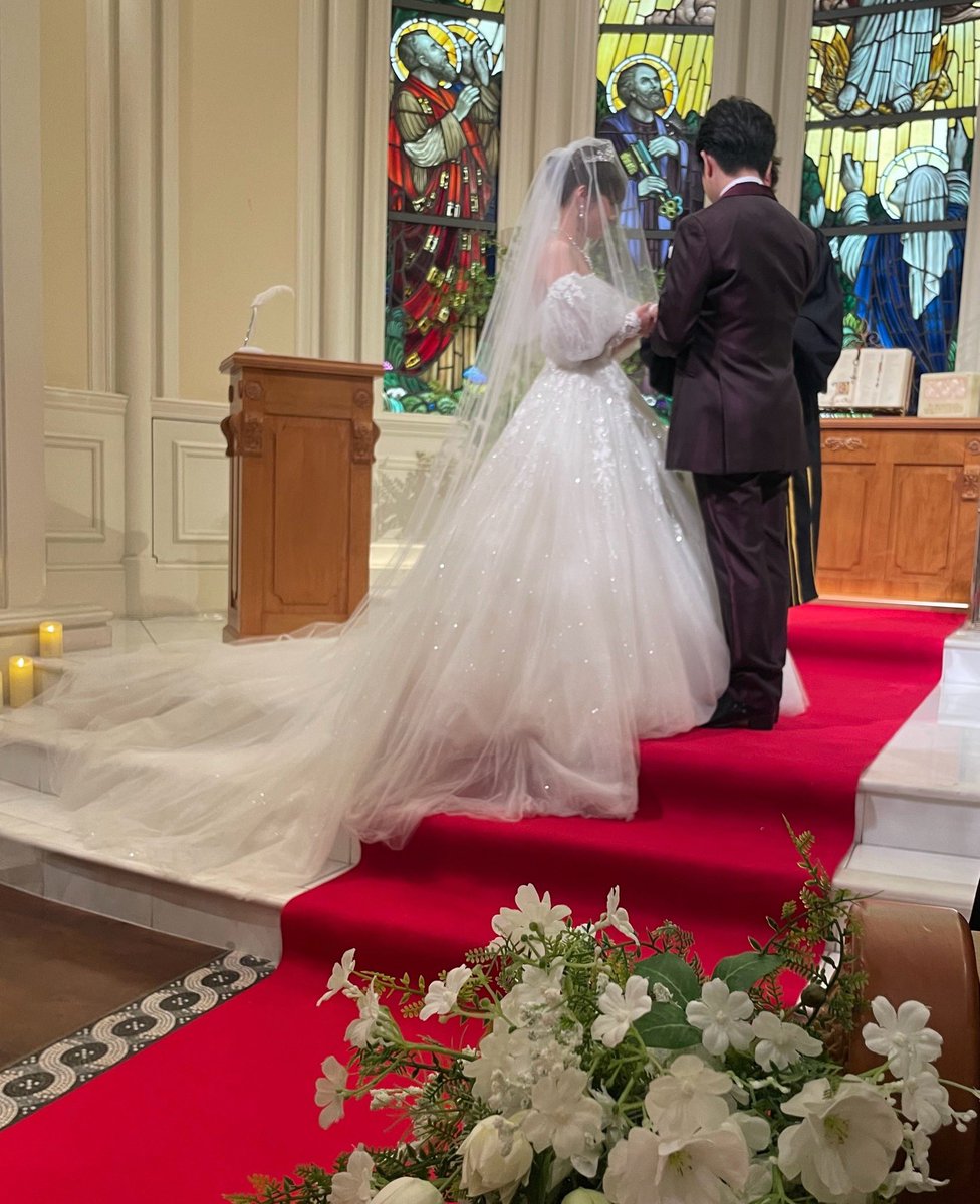 teto_t3's tweet photo. 私事ですが本日結婚式を挙げました💍 https://t.co/BwdNU5eM3u