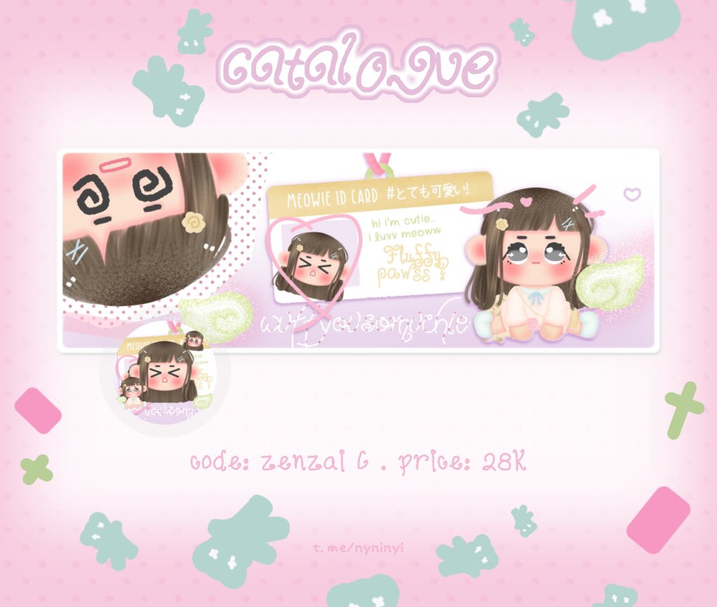 rhapsopurdy's tweet photo. 🎢🎡 help repost thankiiees 🍰🍦!

alo, aku punya 4 layout chibi ready stock yang bisa langsung kalian culik lewat DM atau tele https://t.co/5X7d3jB8Z9 👧🏻 <33

💳 28.000
free retext, recolor!
avail resize wabis dan open by req jugaa
di pic ada kode yaa kalo bingung 😊↕️ #bealanja https://t.co/psaqrM0NFE