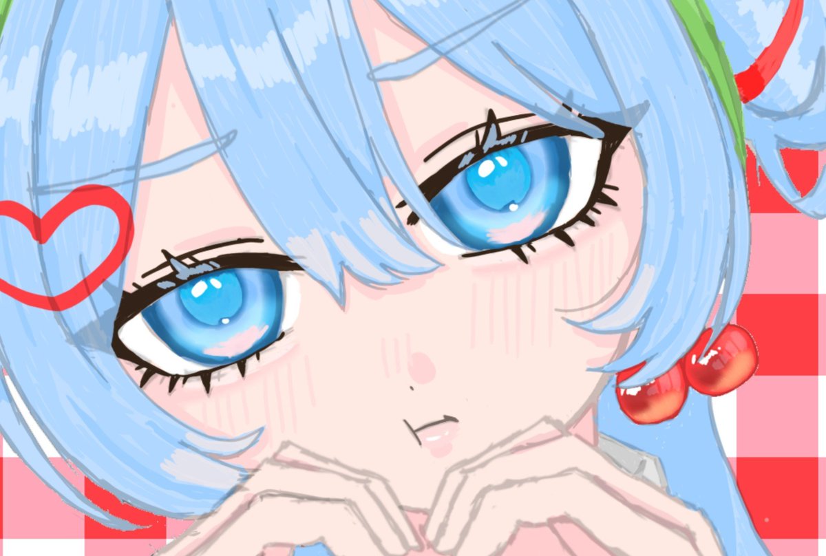 Biseibutu538655's tweet photo. 初音ミクちゃん顔アップです✨
 #イラスト  #デジタルイラスト  #イラスト練習中  #初音ミク  #初音ミクイラスト 
 #絵描きさんフォロバ100 https://t.co/xVlQJEx5rB