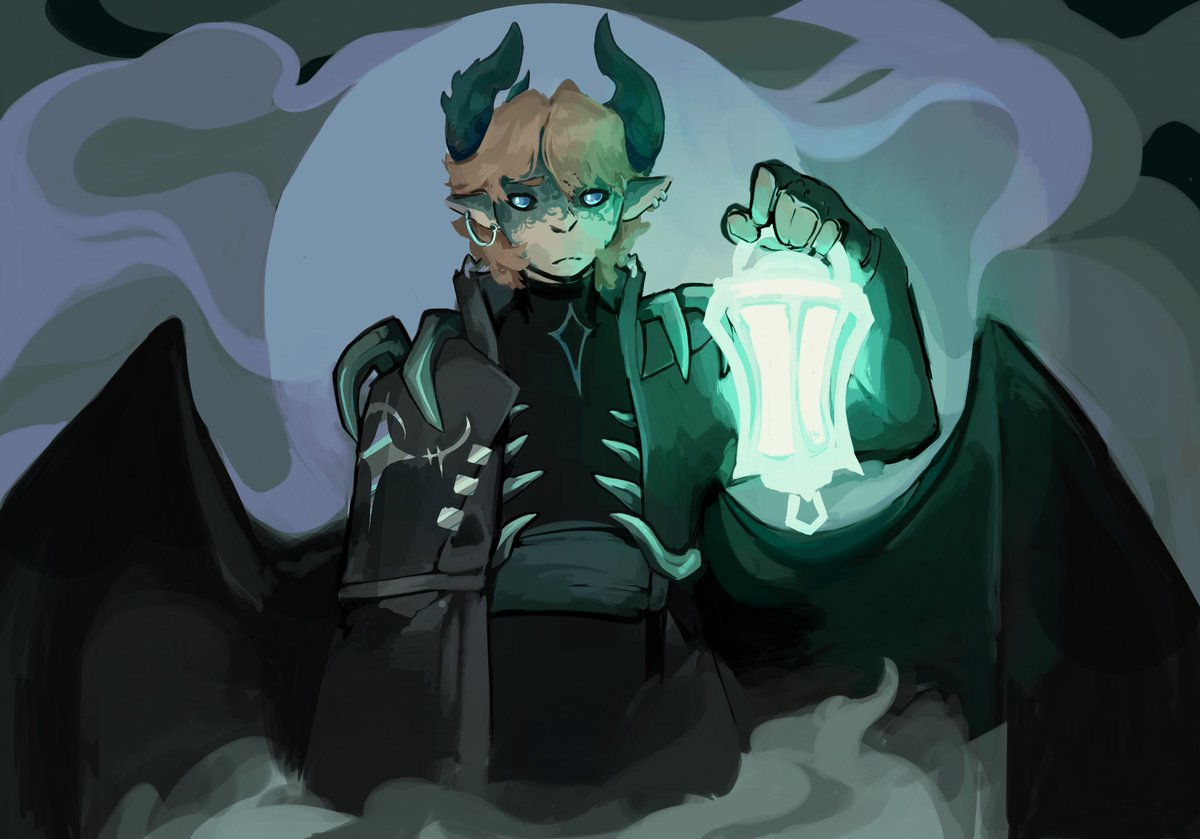 Sicklay's tweet photo. Graveyard Shift
#pinityfanart https://t.co/BcTkKUNewe