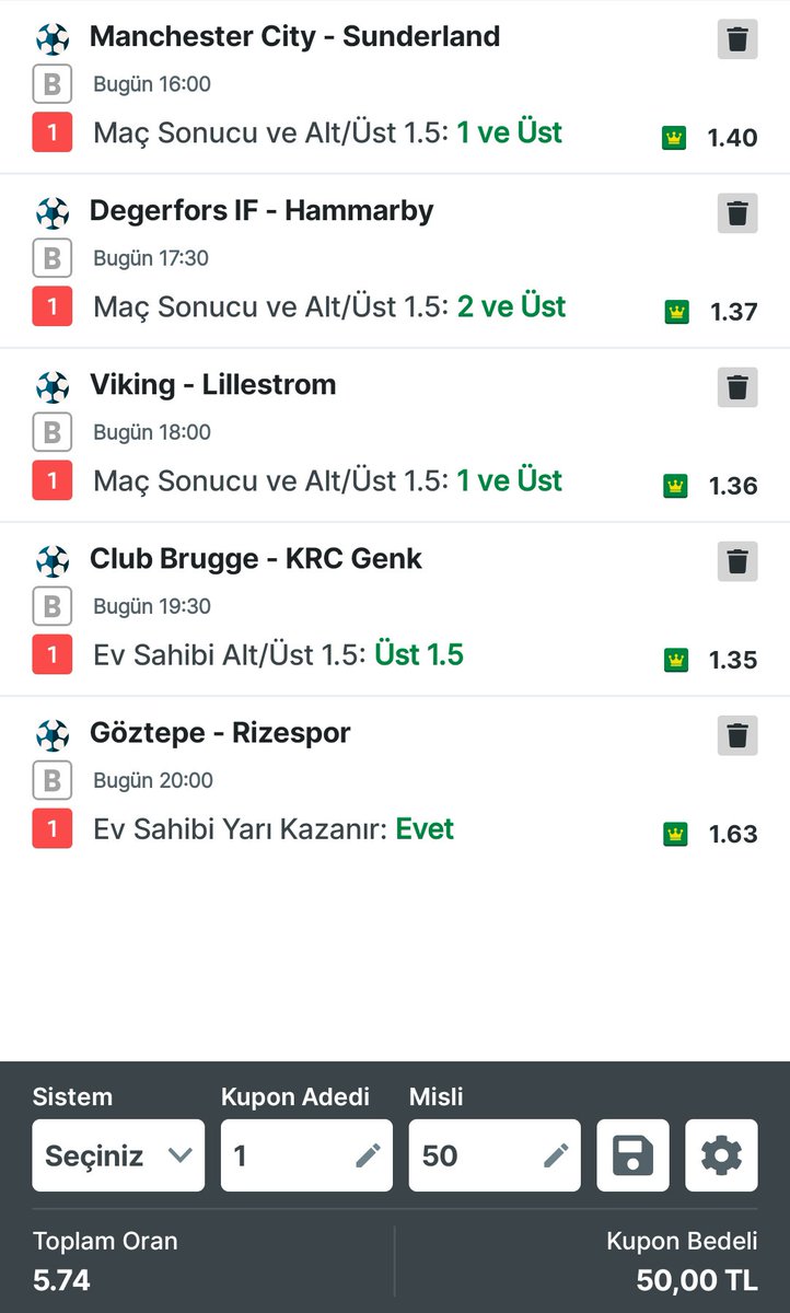 OrantikRehber's tweet photo. 20 Eylül Pazar
Günün taraf tercihleri
5 maç kombine risk, bölerek almanız tavsiyedir
Kombine alırsanız da 5 maç 5,74 oran
#pazar #iddaakuponu #iddaatahminleri #kupon #iddaa #PremierLeague #Allsvenskan #Eliteserien #ProLeague #SüperLig https://t.co/wuxJnK2CHo