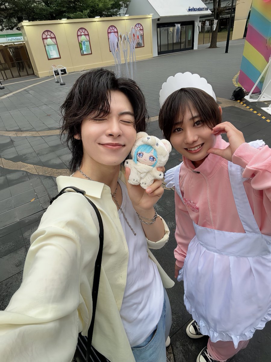 kumakaito612's tweet photo. 🎈『#星萌祭』🎈

推しのメイドさんに会ってきた😍

萌え〜♡♡♡

#あんスタ萌え萌え文化祭 https://t.co/b12ouFvdm3