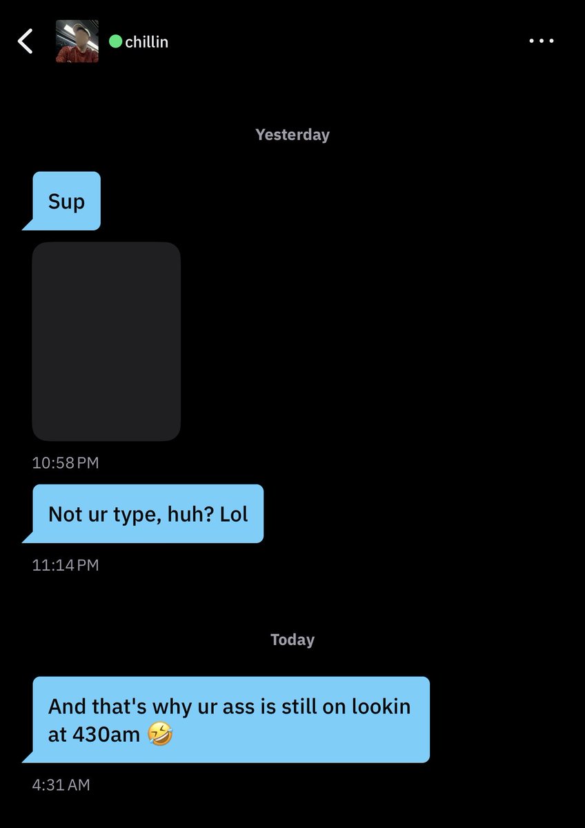 yourseddyc's tweet photo. Leaving the bars and I get this LMFAOO… I’m getting off Grindr now ain’t no way https://t.co/bDHzK3nxm5