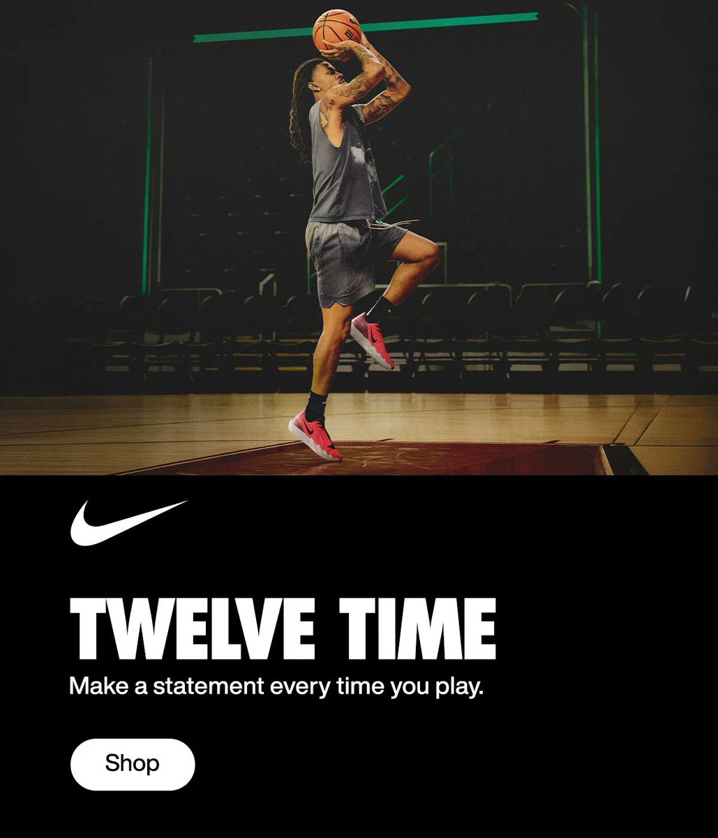 justdoit_shoes's tweet photo. Nike JA MORANT TWELVE TIME: https://t.co/B4uHfX2iMG
πππ π§π’ πππ₯π§ π https://t.co/eCLtnsaaEE
Twelve Time gets you in the game. The molded upper helps keep you locked in when making twitchy moves. It's outdoor tested too and made to withstand heavy wear.
#Nike #NikePH https://t.co/hnci1PShvh