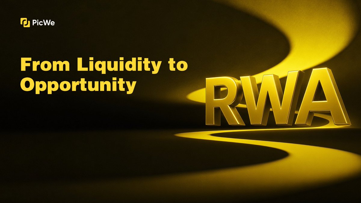 PicWeGlobal's tweet photo. When liquidity improves, more than trading changes.

Businesses gain new ways to unlock capital.
Investors gain broader access.
Markets become more connected.

That's the bigger opportunity behind RWA. https://t.co/HAyXLNnhJ5