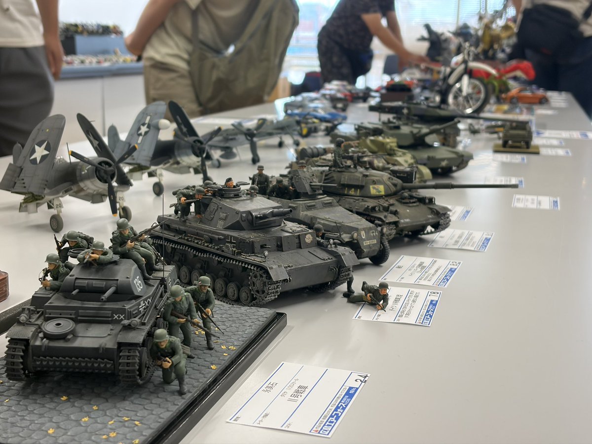 tanuban's tweet photo. 今日は広島エアーフォース展示会に
参加してきました
模型の話ができて充実した一日でした😄 https://t.co/T6mXLZSNlu