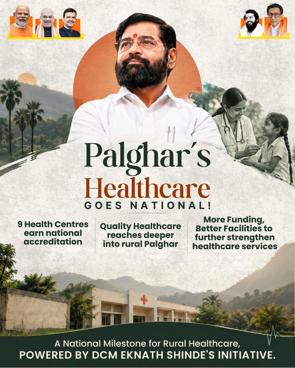 Komalpandey1408's tweet photo. Enhanced funding, better diagnostic equipment, and certified staff are transforming how villages access care. A heartfelt thank you to DCM @mieknathshinde and the Mahayuti coalition for putting rural patients first. https://t.co/iAQBPROGl1