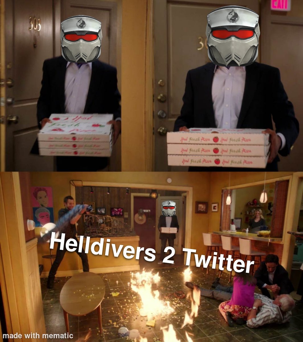 Truth_Officer's tweet photo. Also I have no idea what kind of drama has been going down this week and frankly I'm scared to ask at this point that is the truth #helldiversII #Helldivers2 https://t.co/c2g2w6o9ar