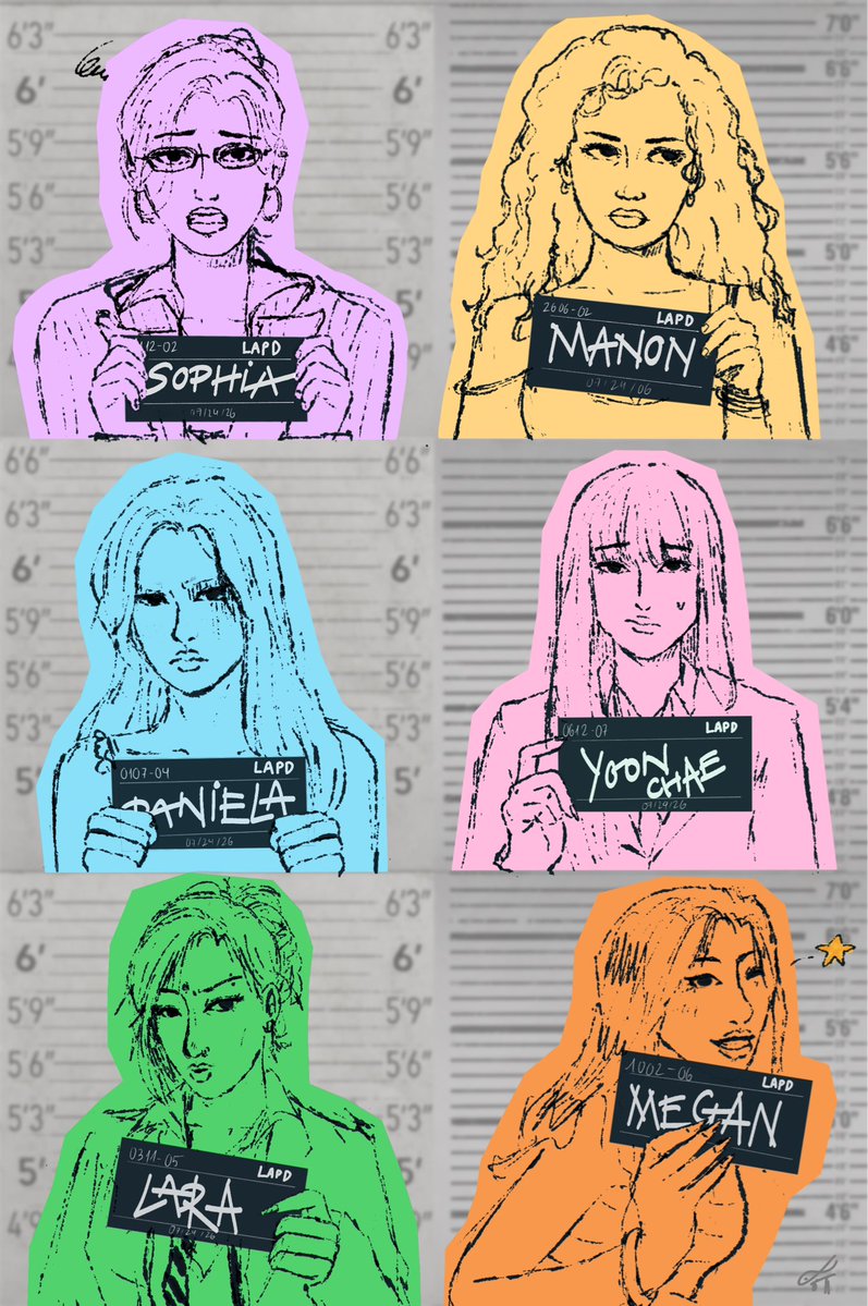 otter_0hai's tweet photo. ot6 art I did a while back
#katseye https://t.co/pJMidneUby