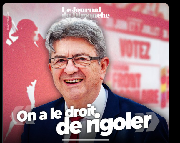 JEANAYMARSUP's tweet photo. @CNEWS -C'était pour tester les nerfs des #FDO en cette journée de manif contre le permis de tuer.

-Merci @JLMelenchon, à vous les studios. https://t.co/XSBj1i6QuK