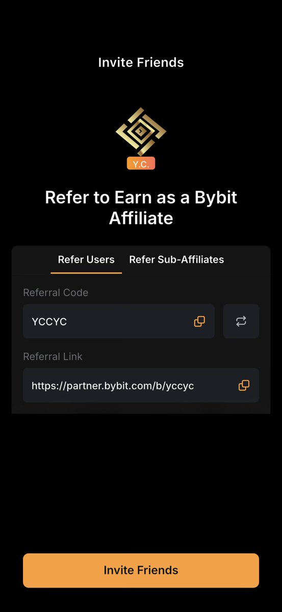 yc_cyc95's tweet photo. Hello, Bybit Fellows!

Bybit Referral Code : YCCYC
Bybit Referral Link : https://t.co/gPUAmKhLNl

Join me and I have good stuffs only for Bybit Fellows under my referral code. 🔥

#bybit #crypto #Blockchain #btc #eth https://t.co/sEcGxBhxwR
